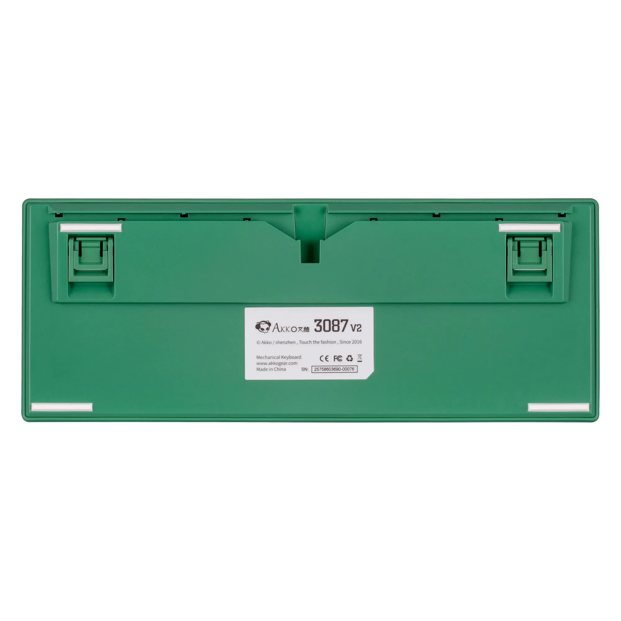Купить Клавиатура AKKO 3087 Matcha Red Bean Cherry MX Red RU Green (A3087_MA_CR) - фото 7