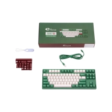 Купить Клавиатура AKKO 3087 Matcha Red Bean Cherry MX Red RU Green (A3087_MA_CR) - фото 9