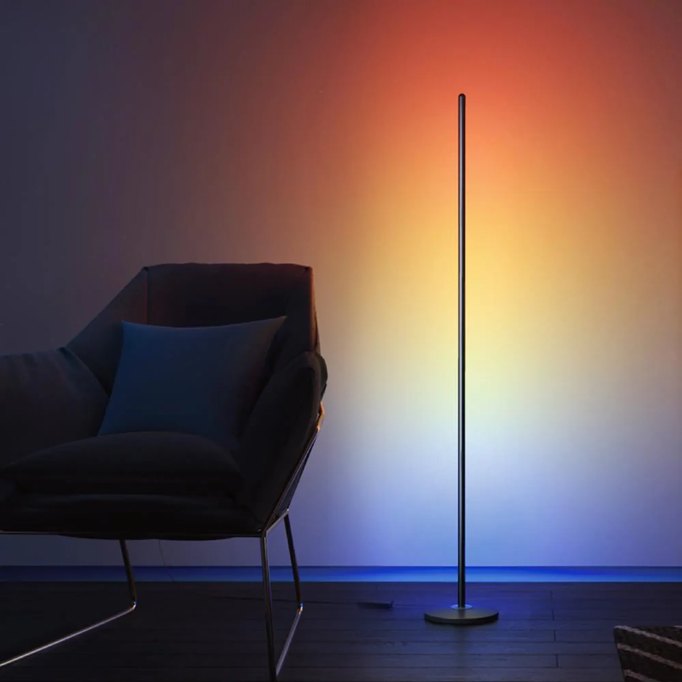 Купить Торшер Govee H6076 RGBICW Smart Corner Floor Lamp (H6076312) - фото 3