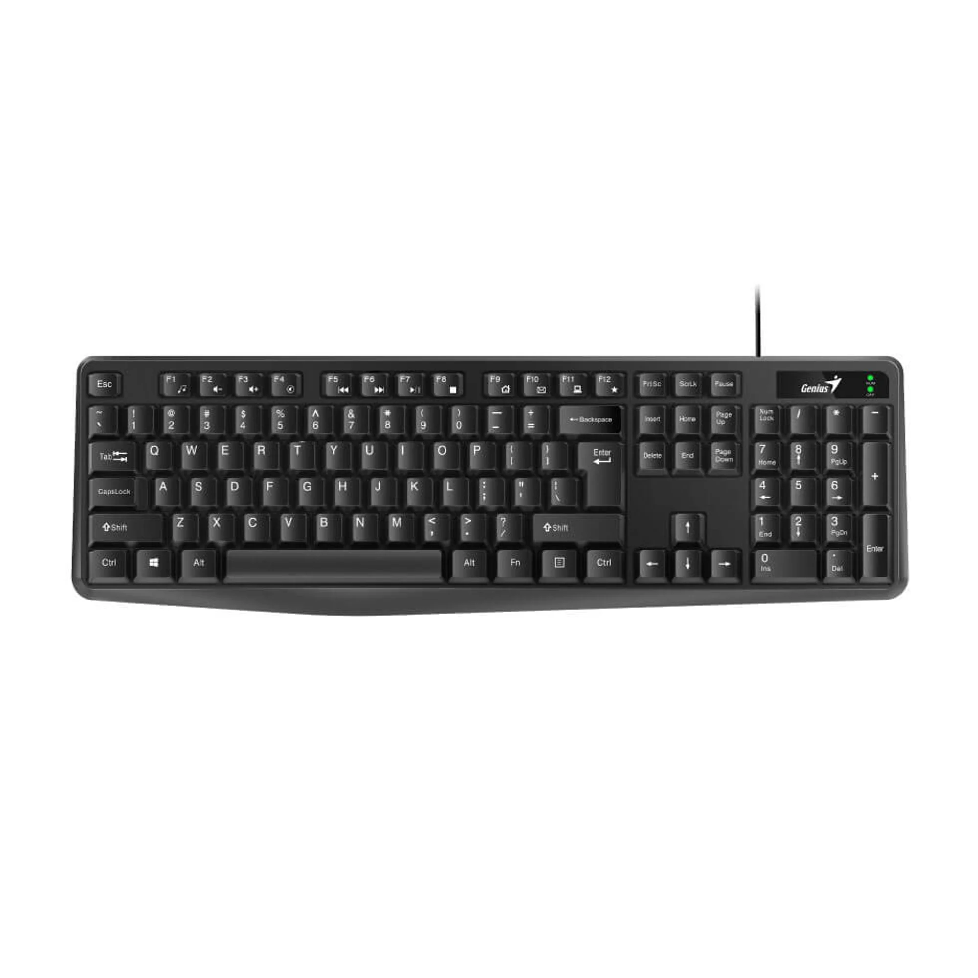 Купити Клавіатура Genius KB-117 Black (31310016407) - фото 1