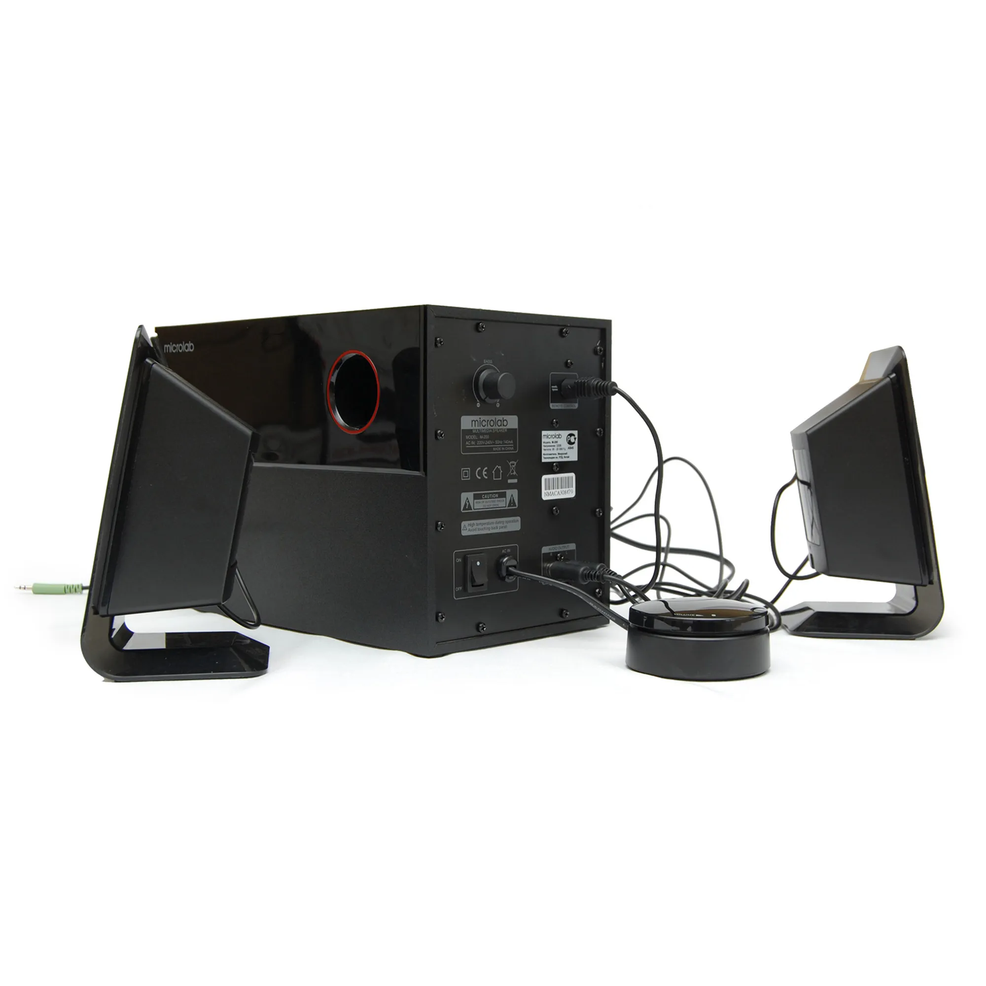 Купити Акустична система Microlab M-200 2.1 40W Black - фото 4