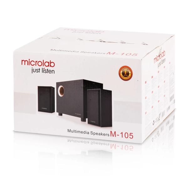 Купити Акустична система Microlab M-105 2.1 10W Black - фото 5