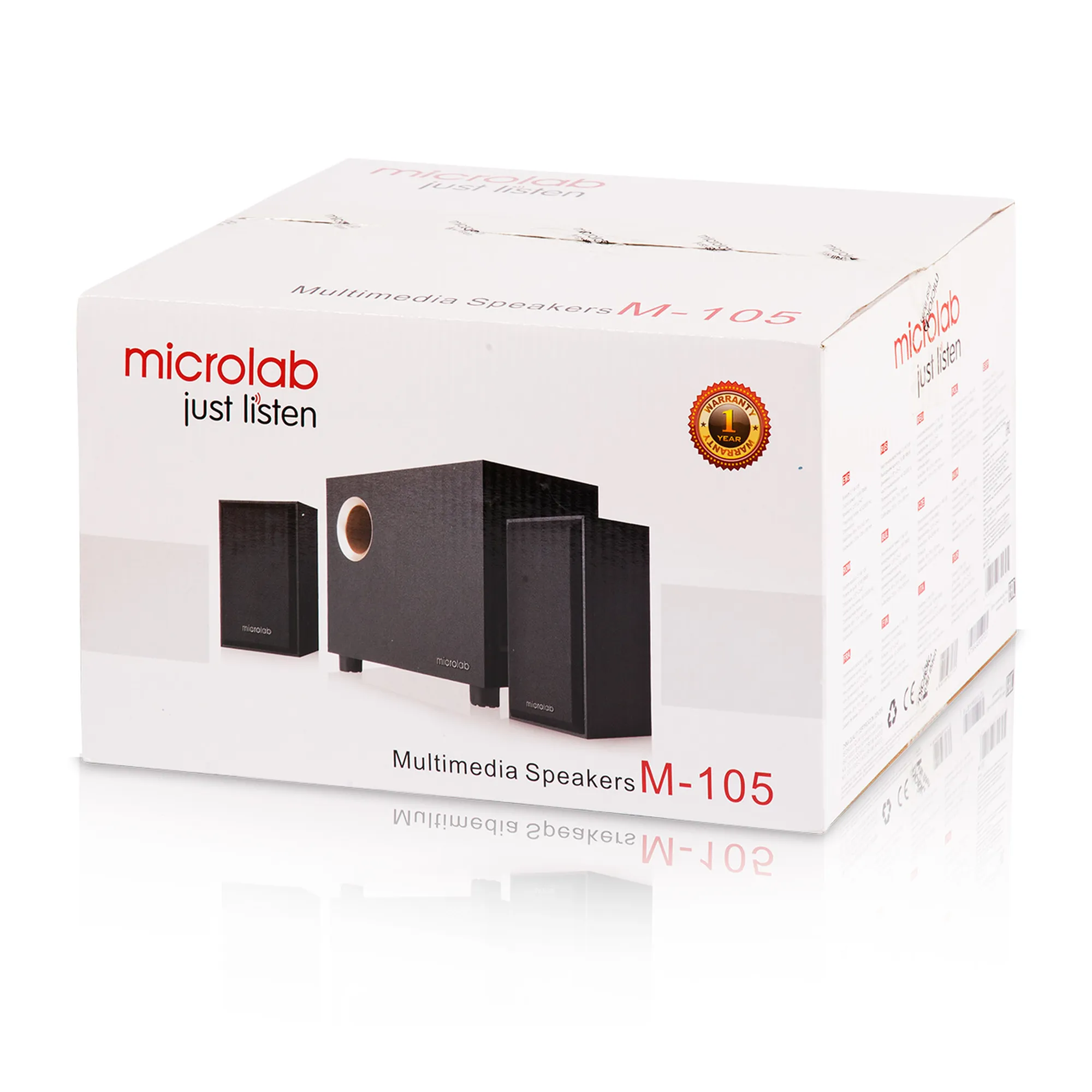 Купити Акустична система Microlab M-105 2.1 10W Black - фото 5