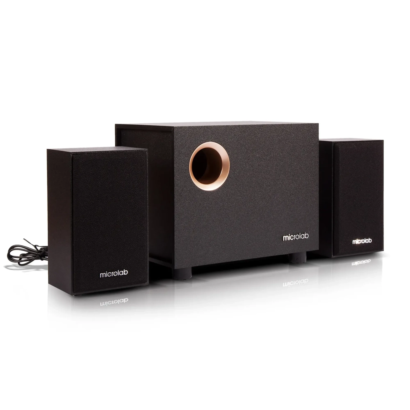 Купити Акустична система Microlab M-105 2.1 10W Black - фото 1