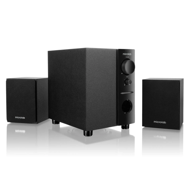 Купить Акустическая система Microlab M-109 2.1 10W Black - фото 2
