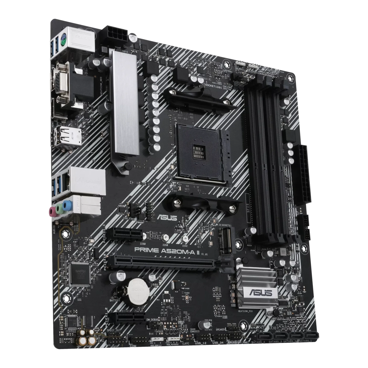 Купити Материнська плата ASUS PRIME A520M-A II/CSM - фото 1