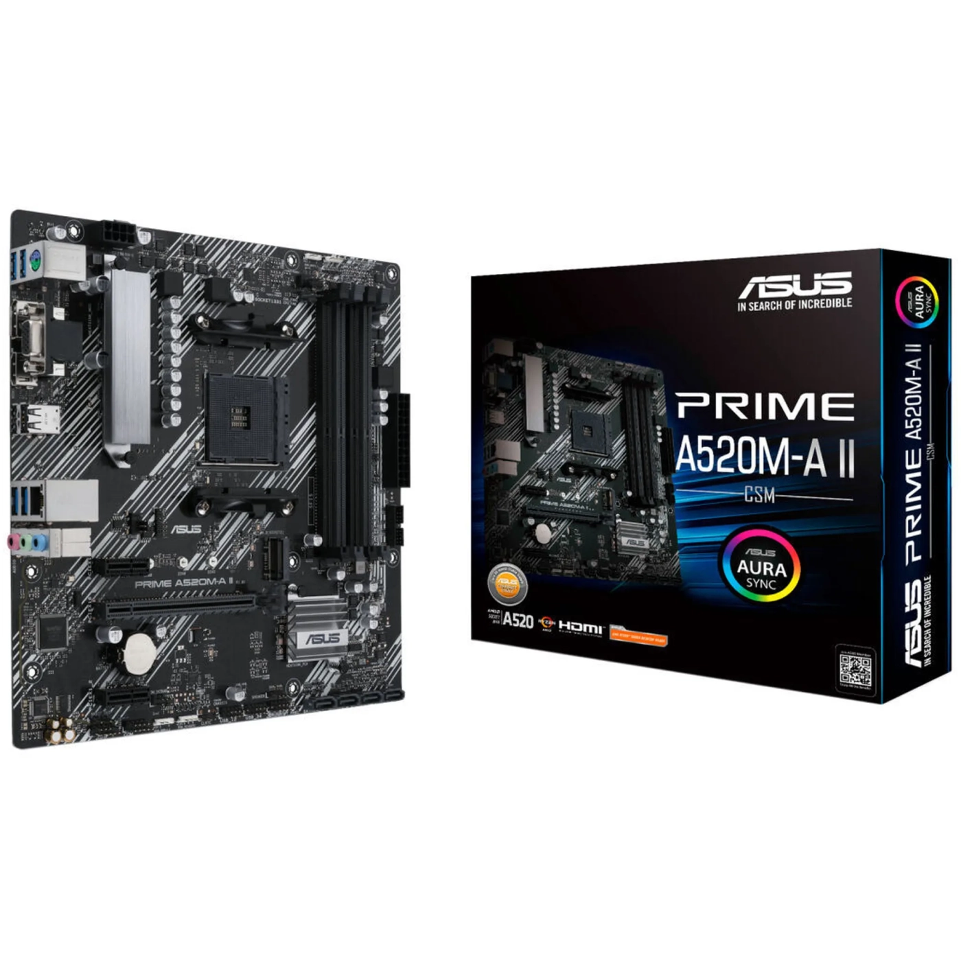Купить Материнская плата ASUS PRIME A520M-A II/CSM - фото 1