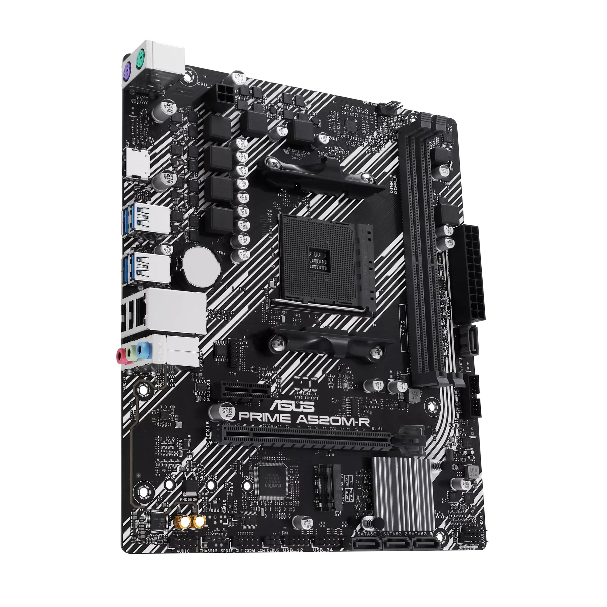 Купити Материнська плата ASUS PRIME A520M-R - фото 1