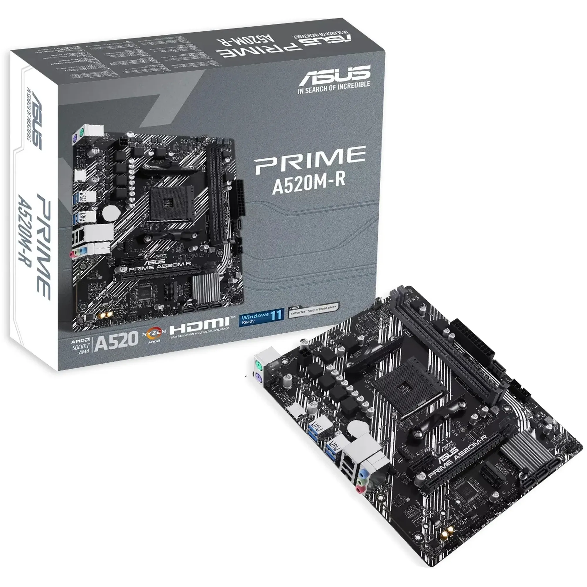 Купить Материнская плата ASUS PRIME A520M-R - фото 1