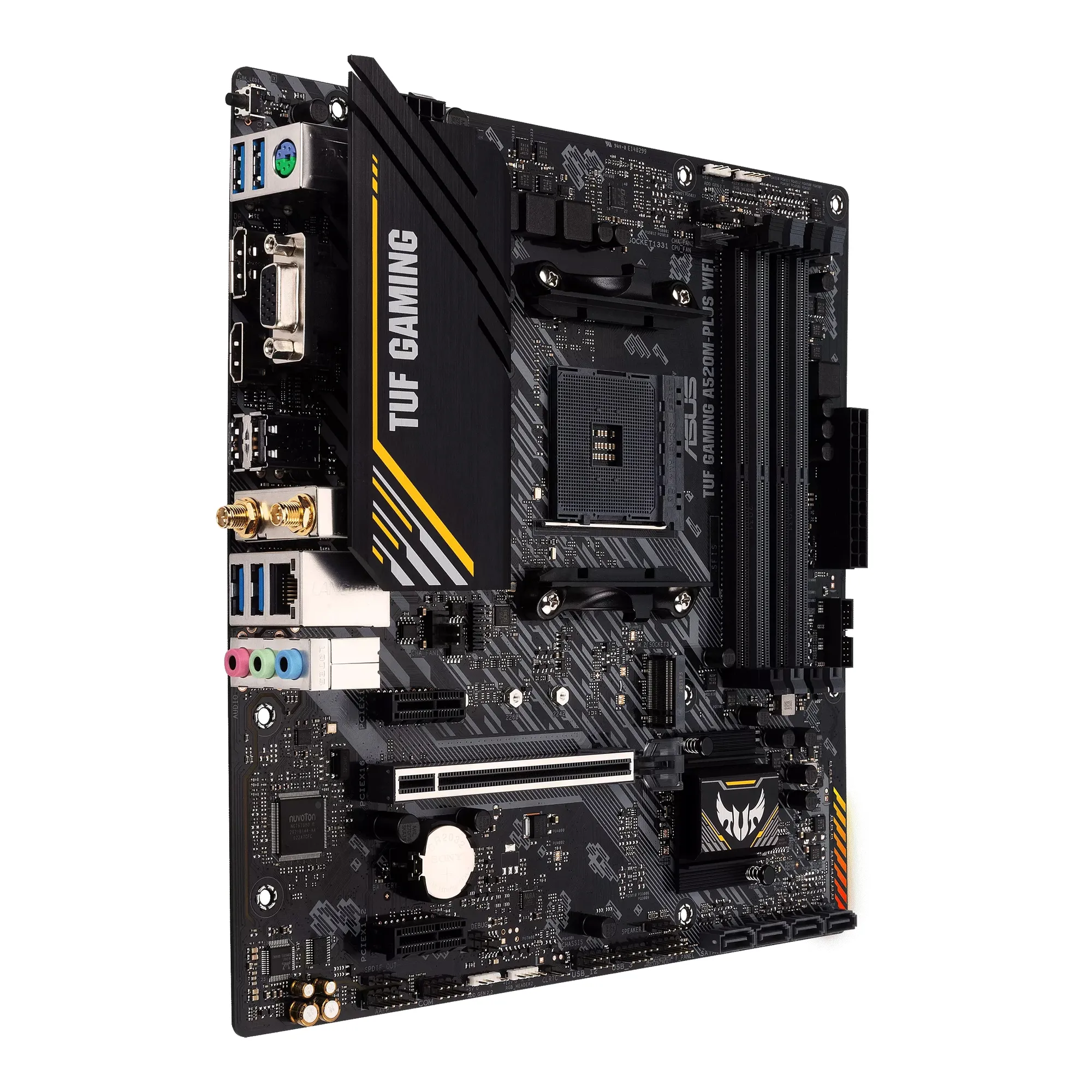 Купить Материнская плата ASUS TUF GAMING A520M-PLUS WIFI - фото 1