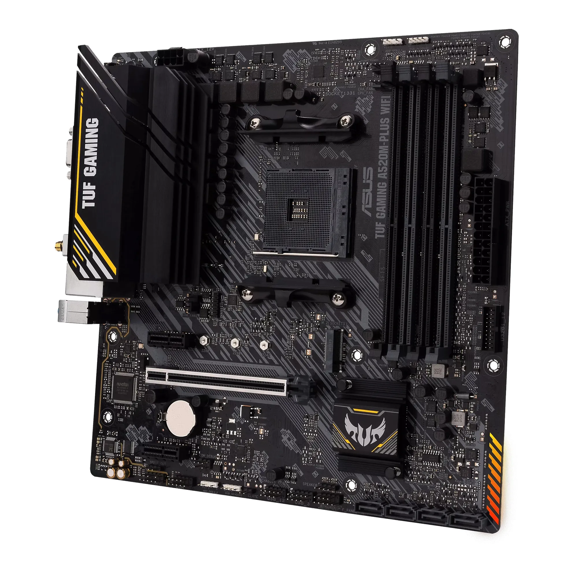 Купить Материнская плата ASUS TUF GAMING A520M-PLUS WIFI - фото 3
