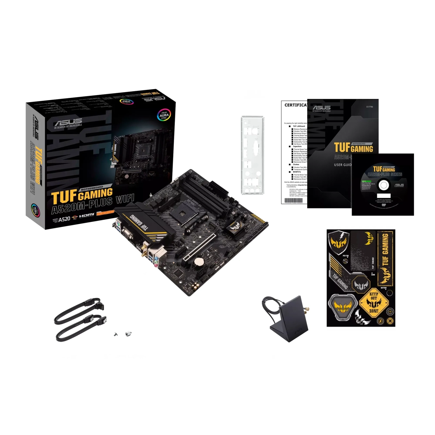 Купить Материнская плата ASUS TUF GAMING A520M-PLUS WIFI - фото 5
