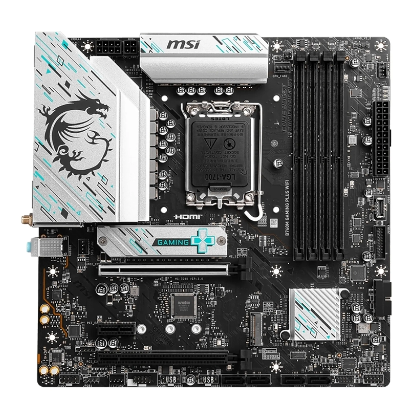 Купити Материнська плата MSI B760M GAMING PLUS WIFI - фото 2