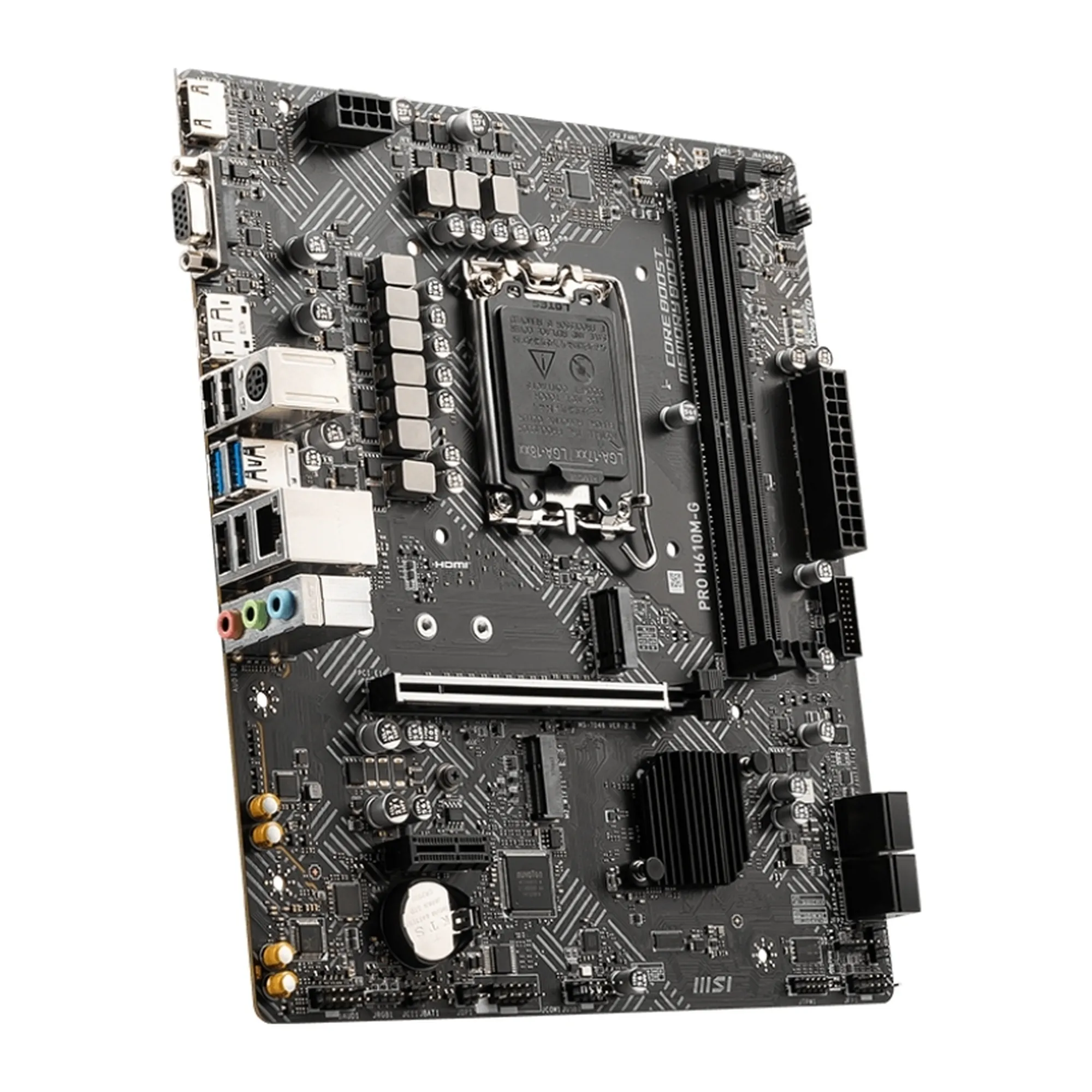 Купити Материнська плата MSI PRO H610M-G - фото 1