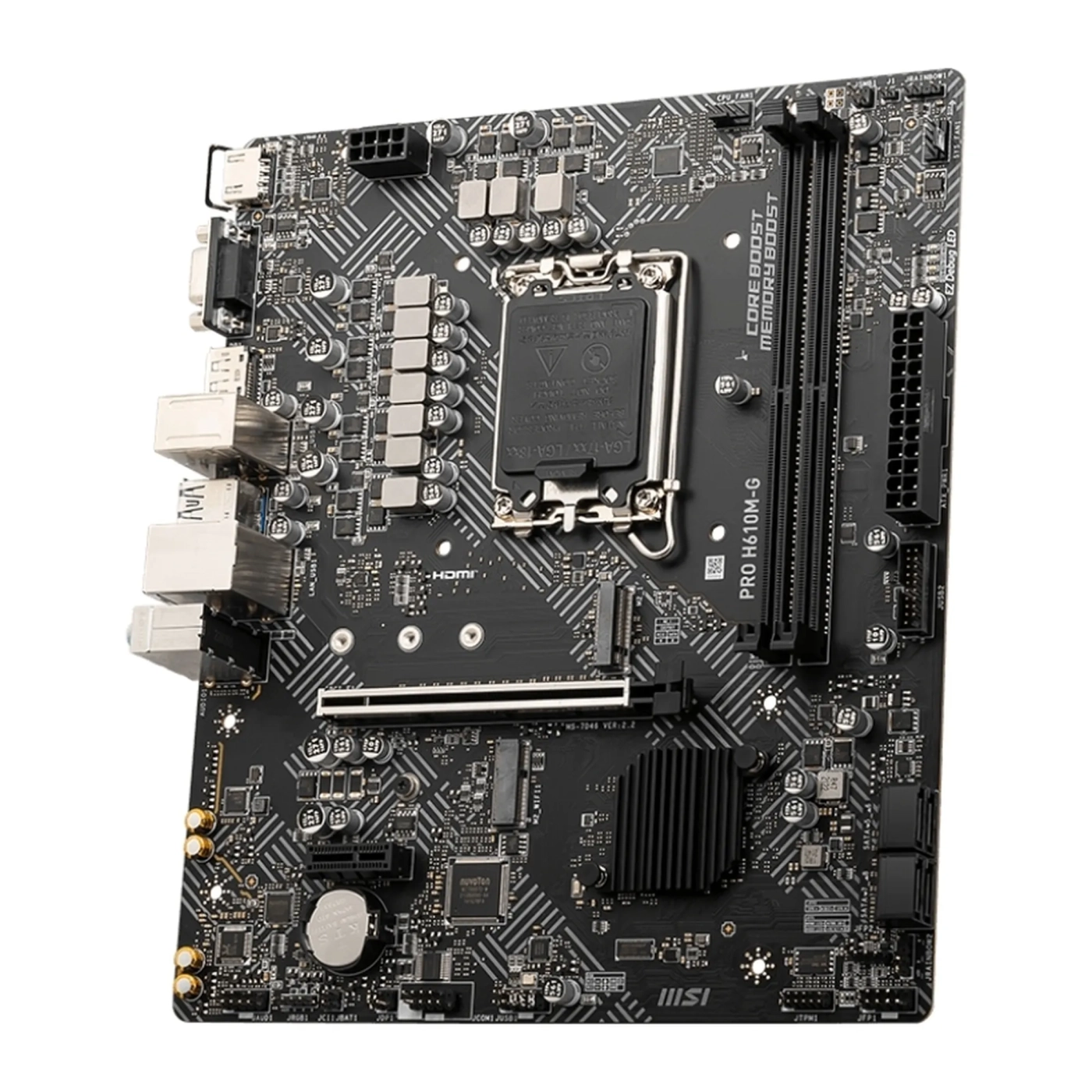 Купити Материнська плата MSI PRO H610M-G - фото 3