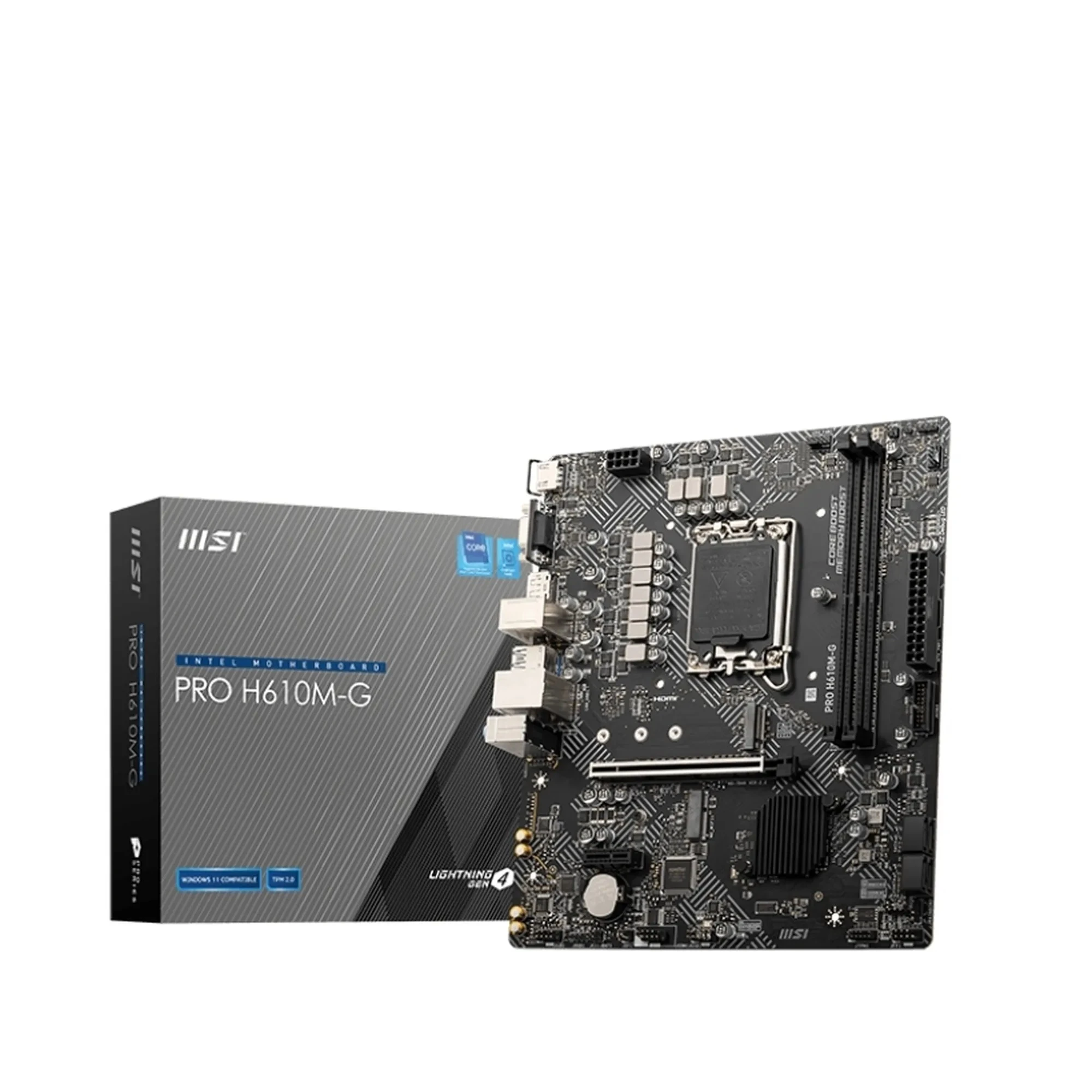 Купить Материнская плата MSI PRO H610M-G - фото 1