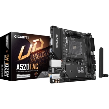 Купить Материнская плата GIGABYTE A520I AC - фото 1
