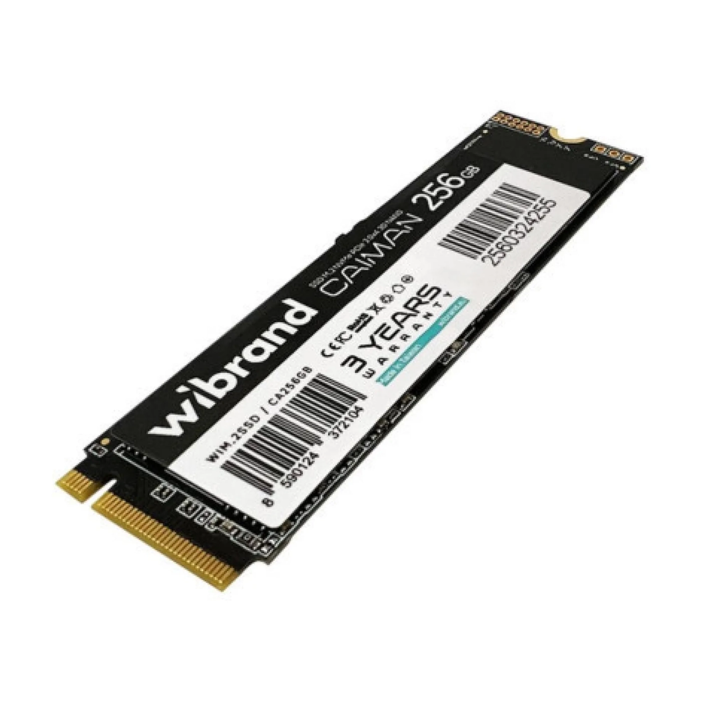 Купити SSD диск Wibrand Caiman 256GB M.2 bulk (WIM.2SSD/CA256GB) - фото 2