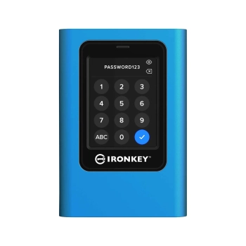 Купить SSD диск Kingston IronKey Vault Privacy 80 960GB USB 3.2 Gen 1 (IKVP80ES/960G) - фото 1