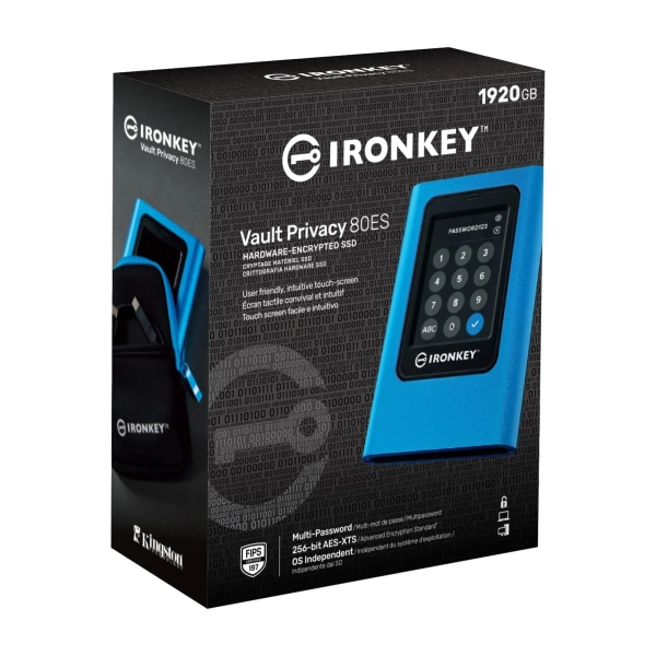 Купить SSD диск Kingston IronKey Vault Privacy 80 1.92TB USB 3.2 Gen 1 (IKVP80ES/1920G) - фото 3
