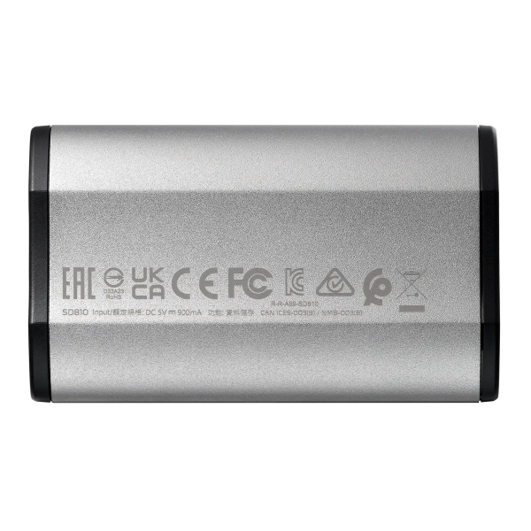 Купить SSD диск Adata SD810 4TB 2.5" USB Type-C Silver (SD810-4000G-CSG) - фото 3