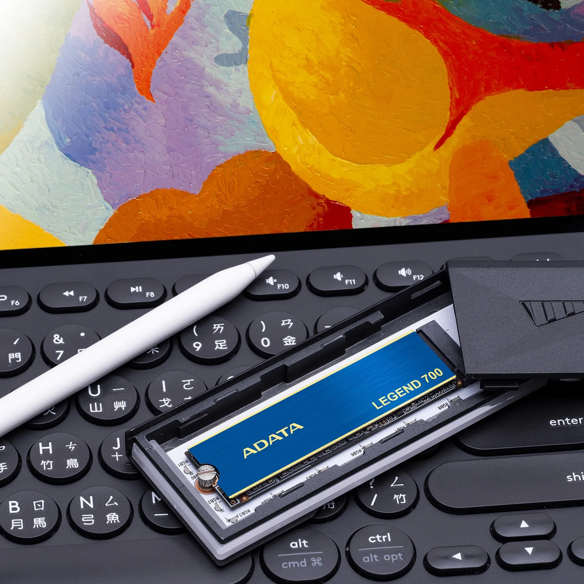 Купить SSD диск ADATA LEGEND 700 512GB M.2 (ALEG-700-512GCS) - фото 11