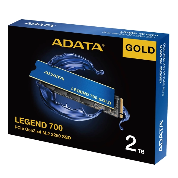 Купить SSD диск ADATA LEGEND 700 GOLD 2TB M.2 (SLEG-700G-2TCS-S48) - фото 7