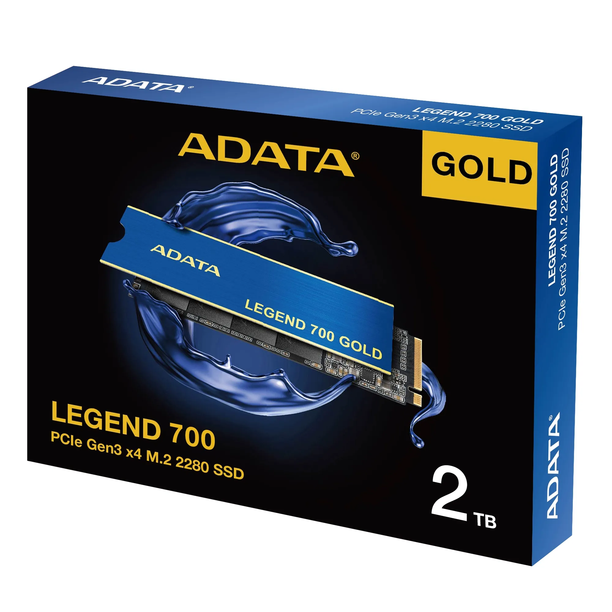 Купить SSD диск ADATA LEGEND 700 GOLD 2TB M.2 (SLEG-700G-2TCS-S48) - фото 7