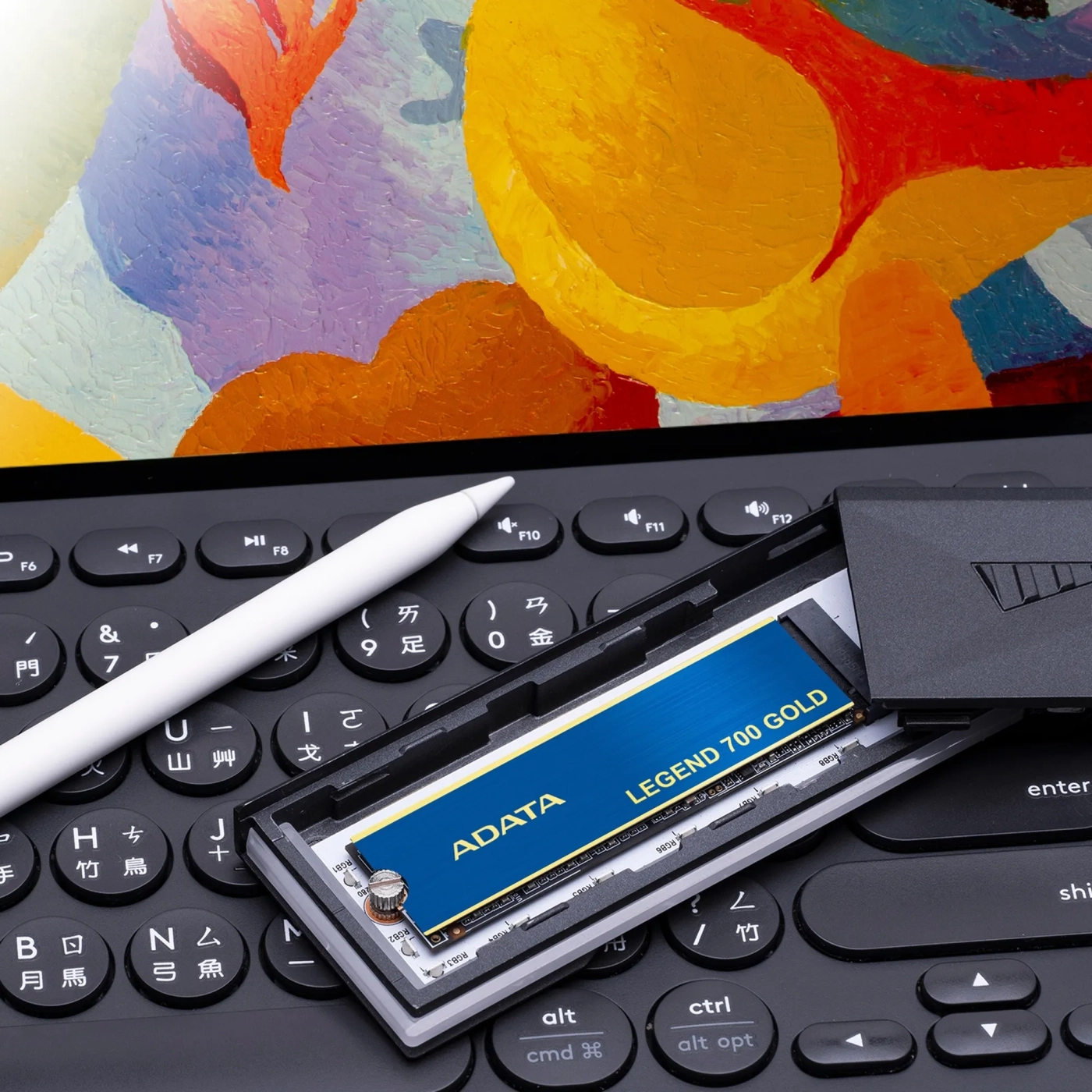 Купить SSD диск ADATA LEGEND 700 GOLD 2TB M.2 (SLEG-700G-2TCS-S48) - фото 11