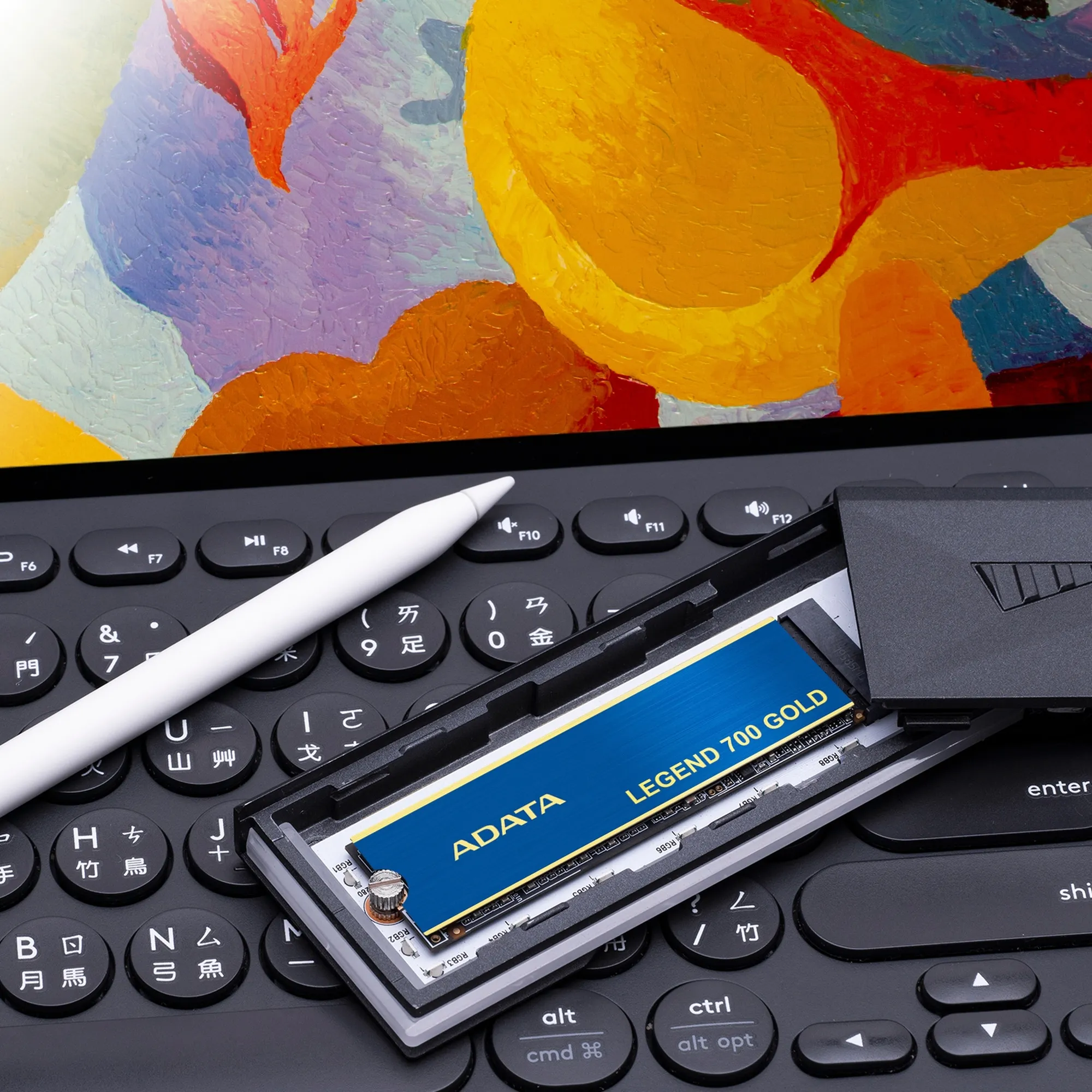 Купить SSD диск ADATA LEGEND 700 GOLD 2TB M.2 (SLEG-700G-2TCS-S48) - фото 11