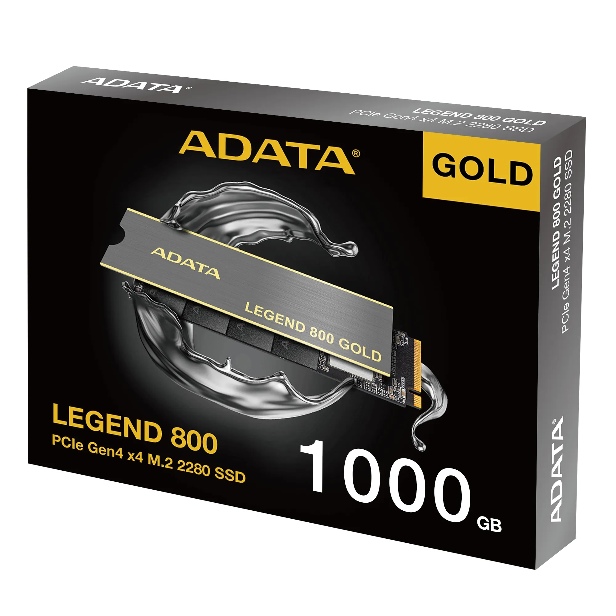 Купить SSD диск ADATA LEGEND 800 GOLD 1TB M.2 (SLEG-800G-1000GCS-S38) - фото 7