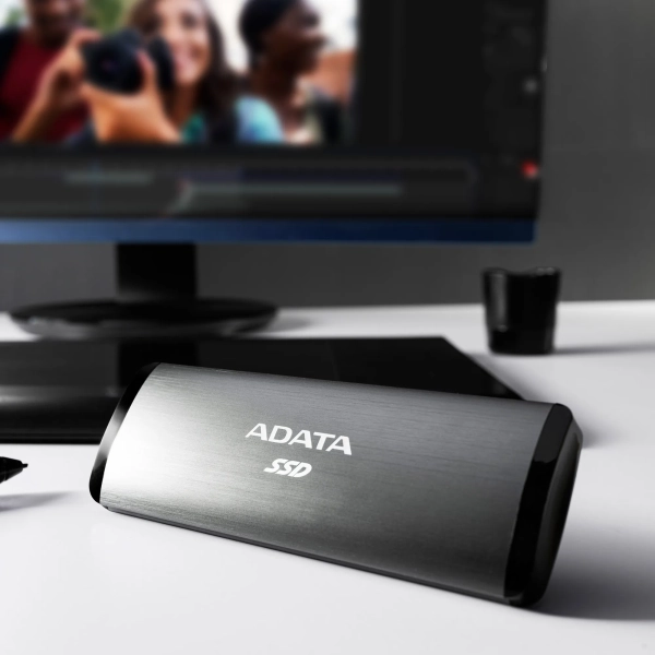 Купити SSD диск ADATA SE760 512GB USB-C Titanium Gray (ASE760-512GU32G2-CTI) - фото 7