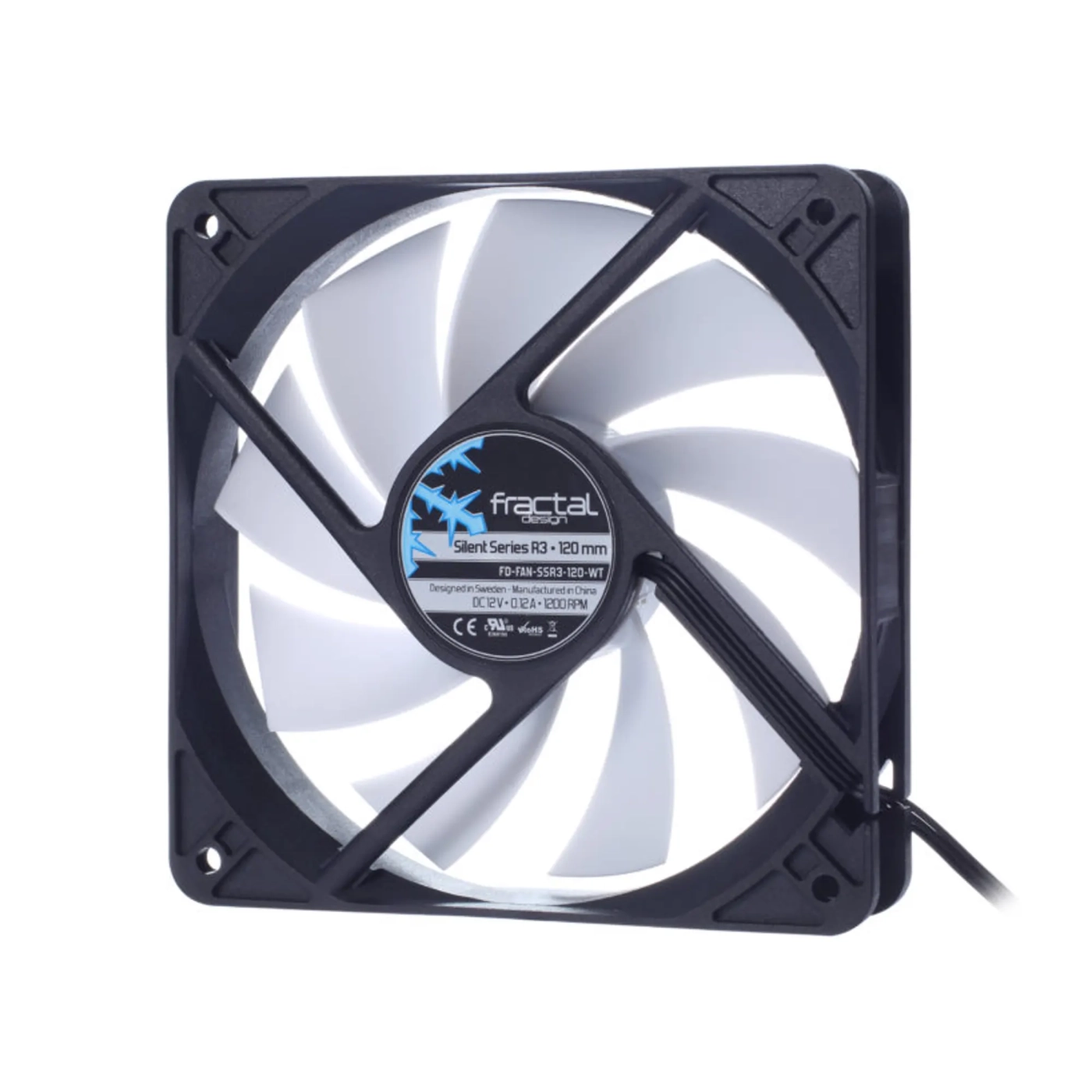 Купити Вентилятор Fractal Design Silent R3 120 (FD-FAN-SSR3-120-WT) - фото 3