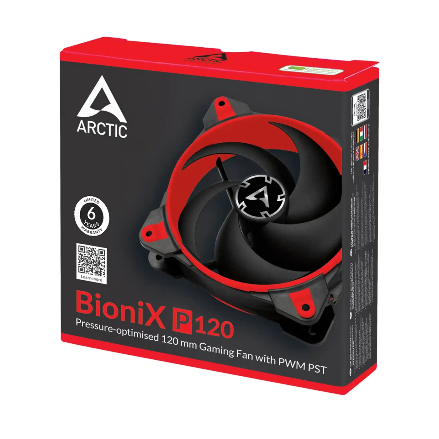 Купить Вентилятор Arctic BioniX P120 Red (ACFAN00115A) - фото 6