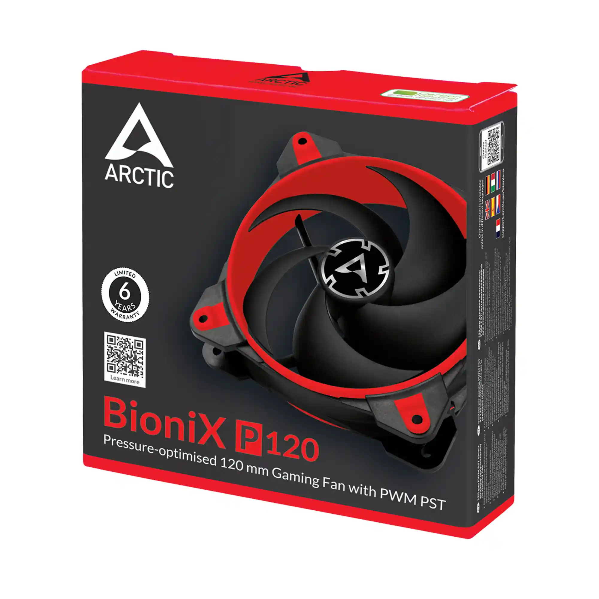 Купить Вентилятор Arctic BioniX P120 Red (ACFAN00115A) - фото 6