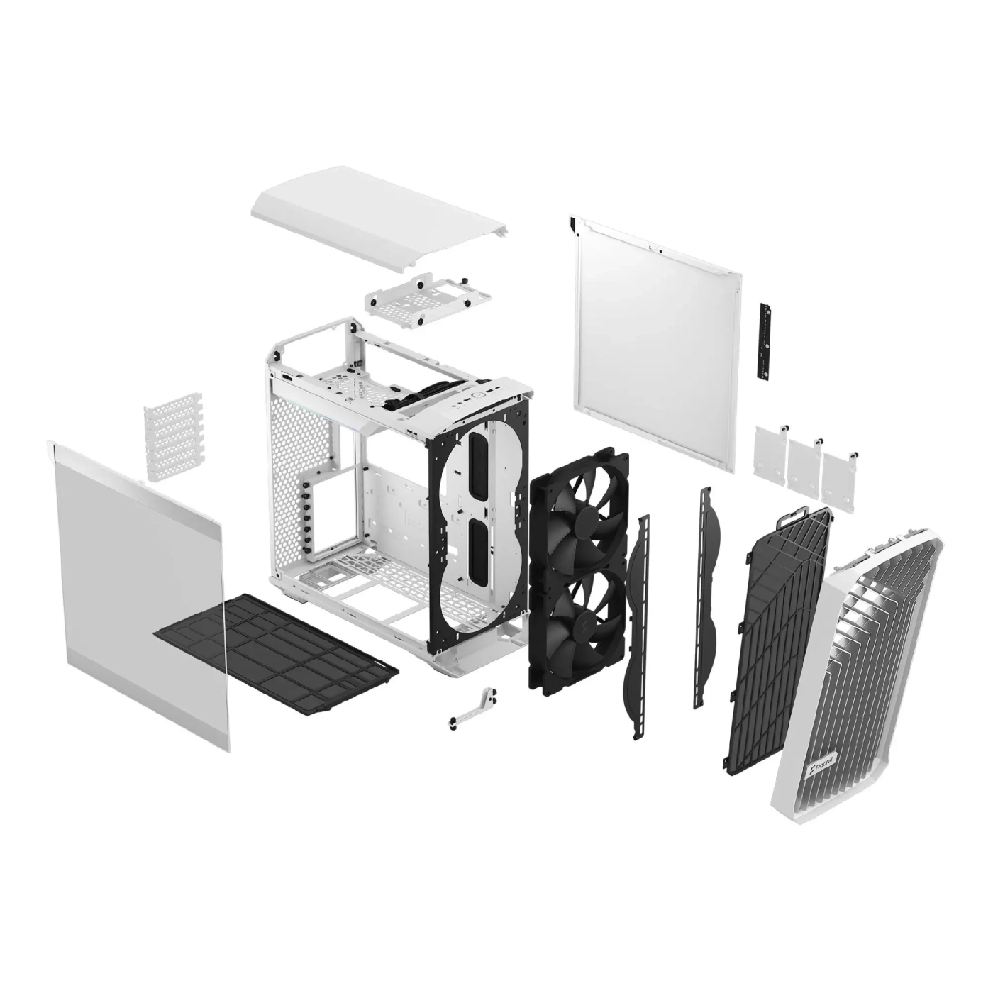 Купити Корпус Fractal Design Torrent Compact White TG Clear Tint (FD-C-TOR1C-03) - фото 5