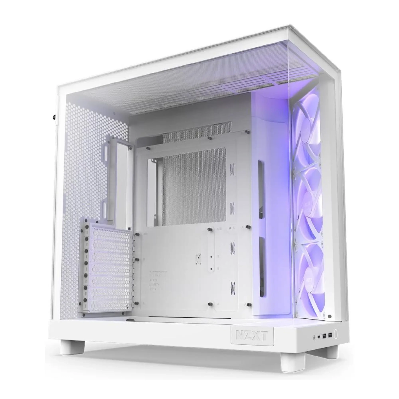 Купить Корпус NZXT H6 Flow RGB White (CC-H61FW-R1) - фото 2