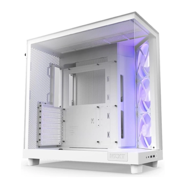 Купить Корпус NZXT H6 Flow RGB White (CC-H61FW-R1) - фото 2
