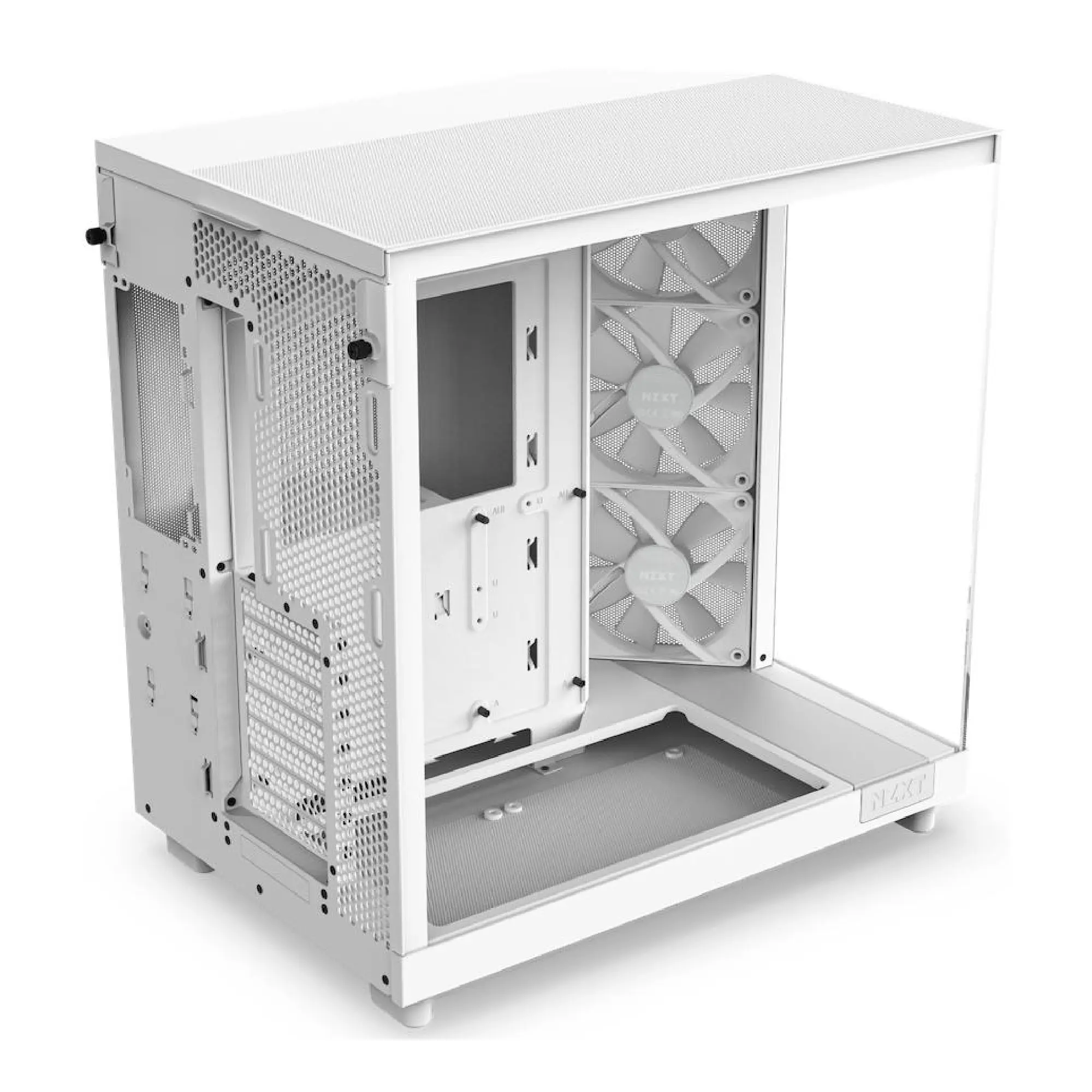 Купить Корпус NZXT H6 Flow RGB White (CC-H61FW-R1) - фото 4