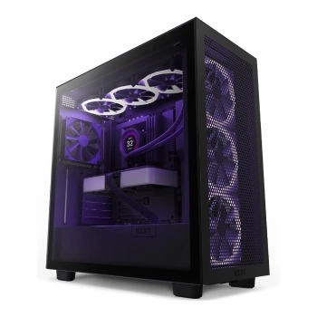 Купить Корпус NZXT H7 v1 2022 Flow Edition All Black (CM-H71FB-01) - фото 1