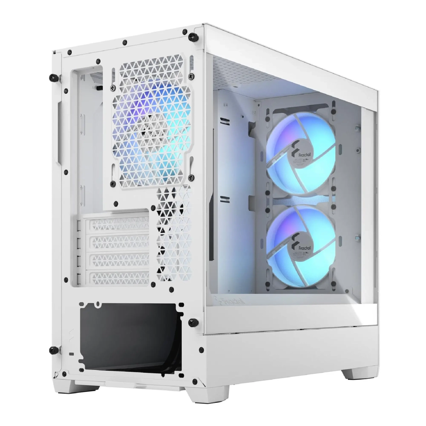 Купить Корпус Fractal Design Pop Mini Air RGB White TG Clear (FD-C-POR1M-01) - фото 5