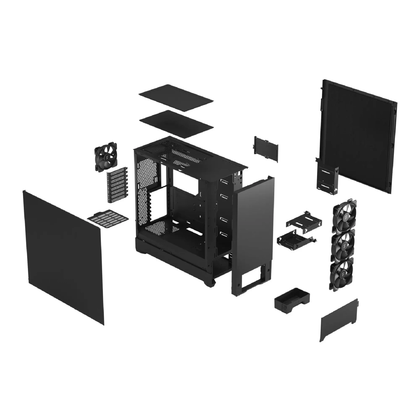 Купить Корпус Fractal Design Pop XL Silent Black Solid (FD-C-POS1X-01) - фото 6