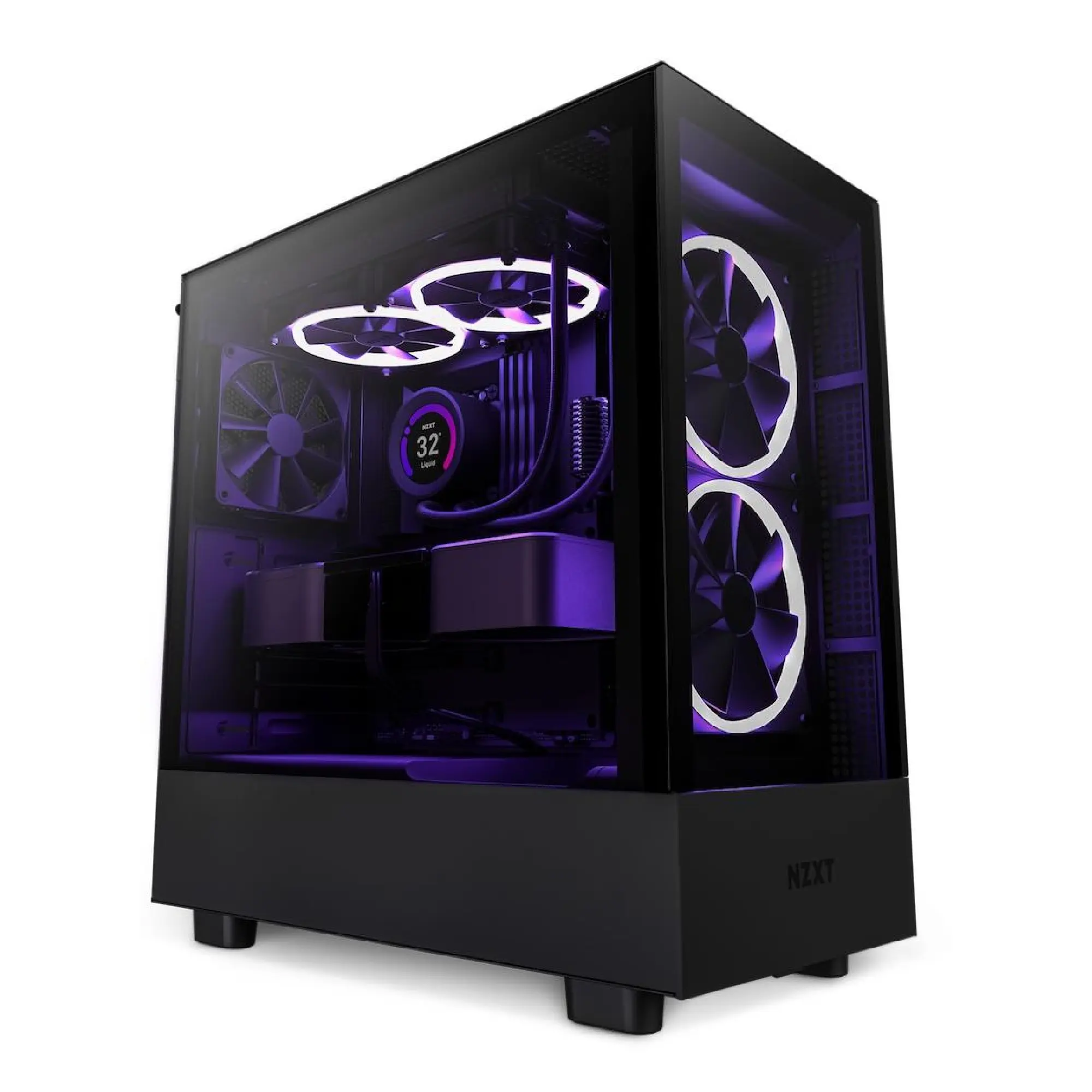 Купить Корпус NZXT H5 Elite Edition Black (CC-H51EB-01) - фото 1