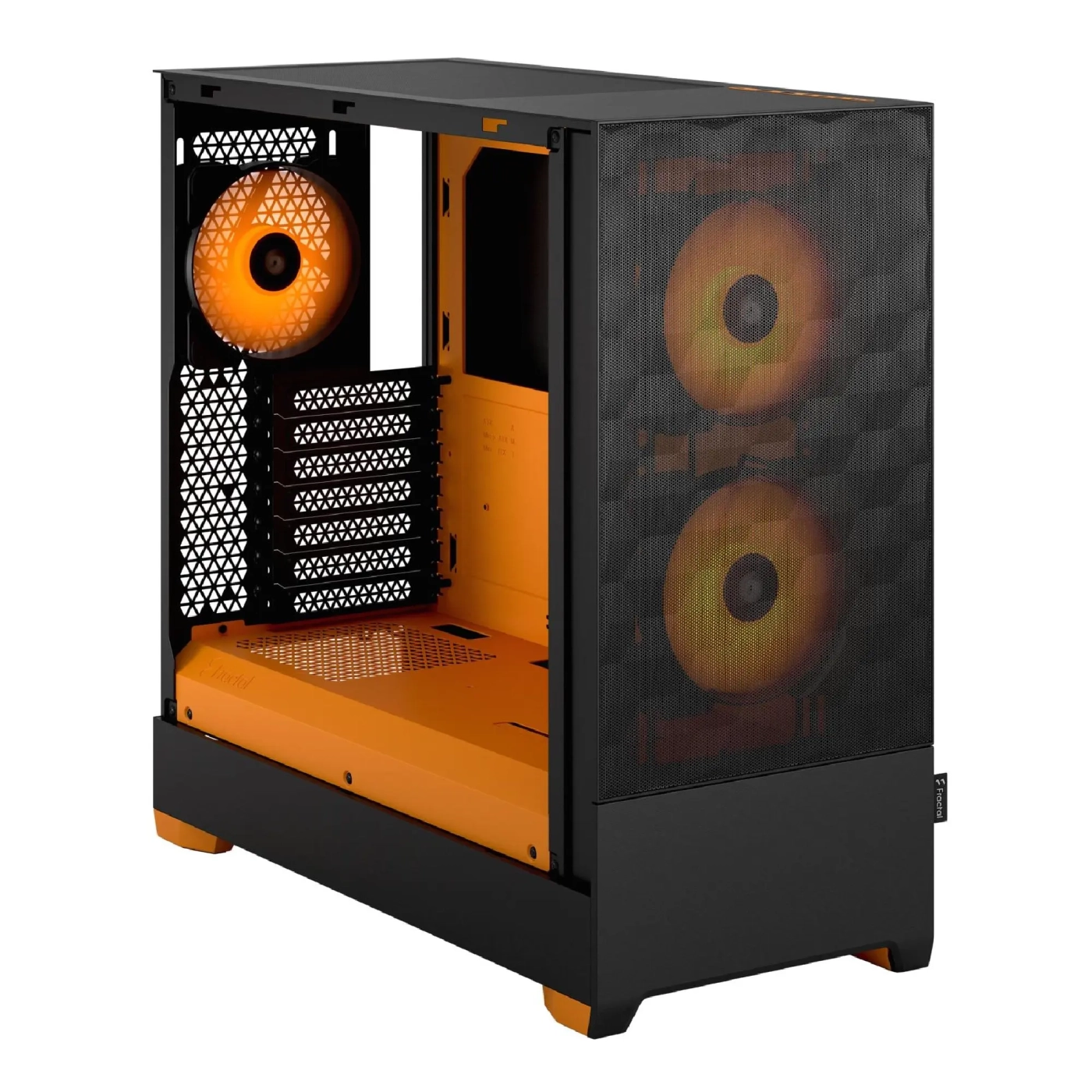 Купить Корпус Fractal Design Pop Air RGB Tempered Glass без БЖ (FD-C-POR1A-05) Orange Core - фото 6