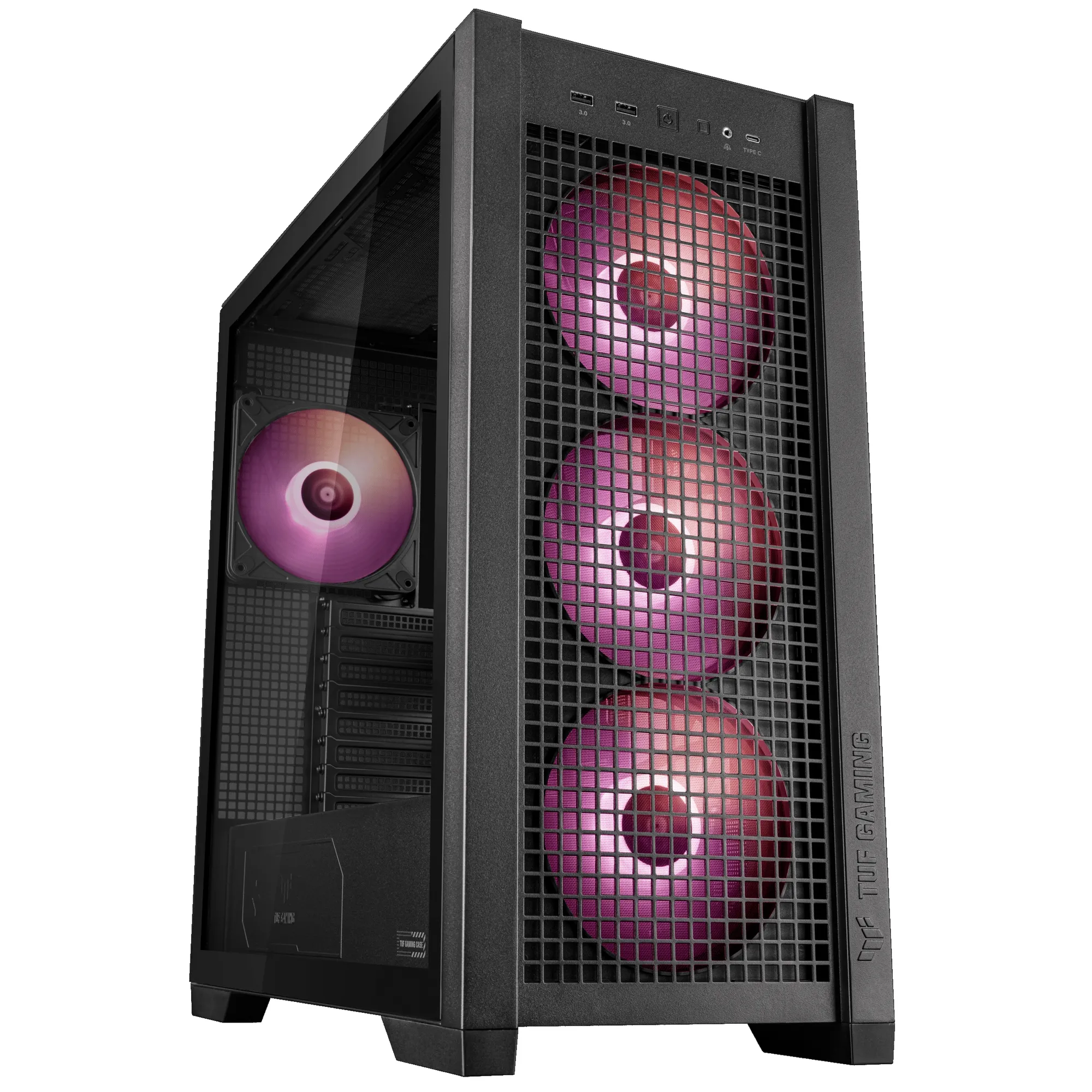Купить Корпус ASUS TUF Gaming GT302 ARGB Black (90DC00I0-B19000) - фото 1