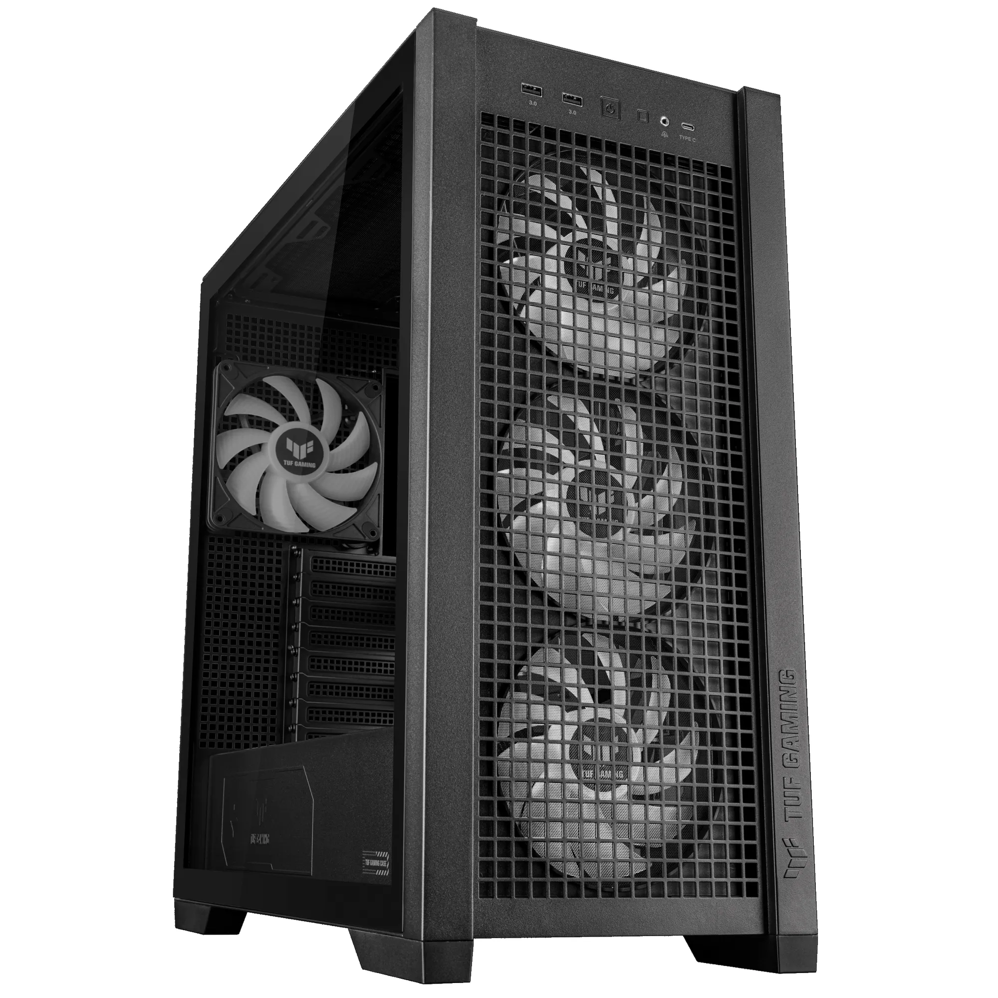 Купить Корпус ASUS TUF Gaming GT302 ARGB Black (90DC00I0-B19000) - фото 2