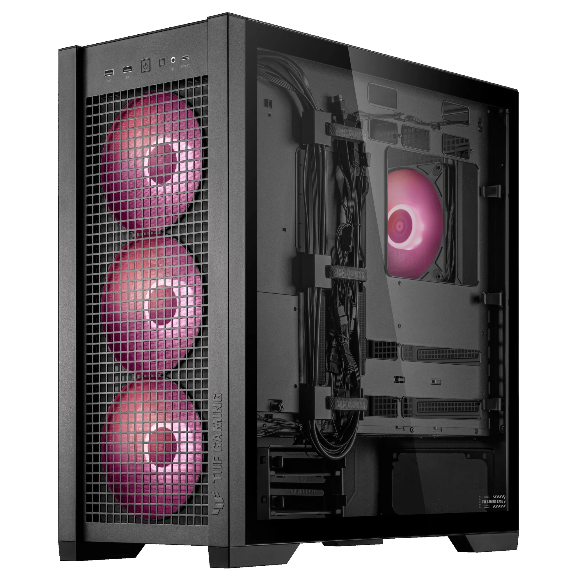 Купить Корпус ASUS TUF Gaming GT302 ARGB Black (90DC00I0-B19000) - фото 5