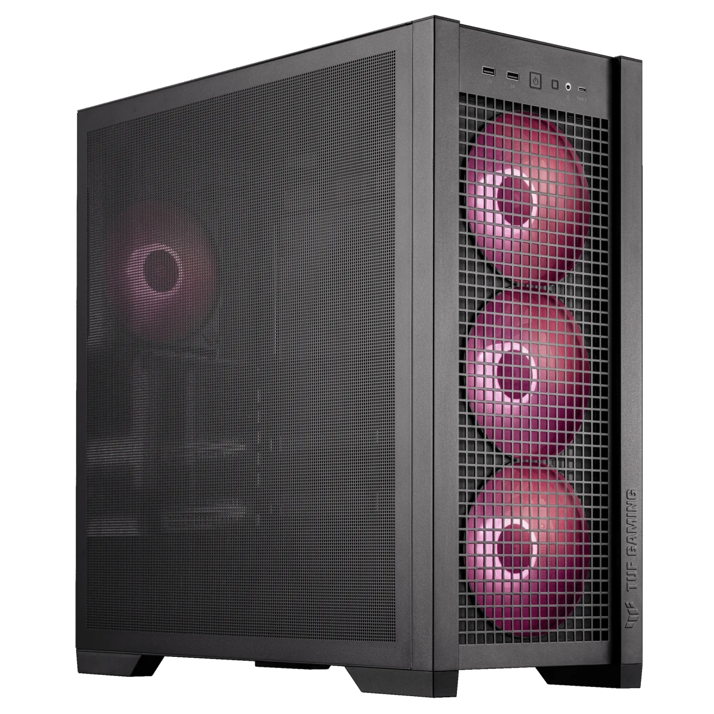 Купить Корпус ASUS TUF Gaming GT302 ARGB Black (90DC00I0-B19000) - фото 6