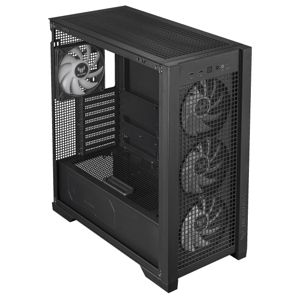 Купить Корпус ASUS TUF Gaming GT302 ARGB Black (90DC00I0-B19000) - фото 7