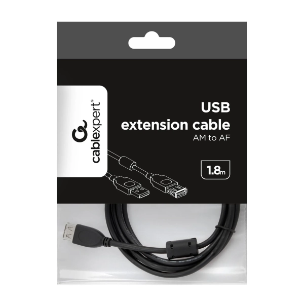 Купить Кабель-удлинитель Cablexpert CCF-USB2-AMAF-6, 1.8 м - фото 4